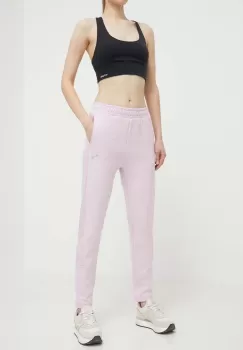 Puma pantaloni de antrenament Evostripe culoarea roz, neted, 677880 imagine