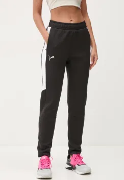Puma pantaloni de antrenament teamEvostripe culoarea negru, cu imprimeu, 659956 imagine