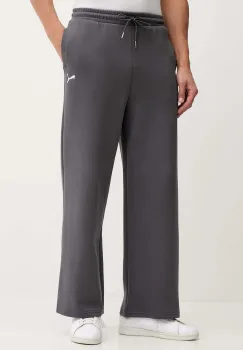 Puma pantaloni de trening culoarea gri, uni, 632067 imagine