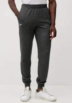 Puma pantaloni de trening culoarea gri, uni, 682614 imagine