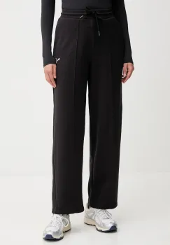 Puma pantaloni de trening culoarea negru, uni, 688129 imagine