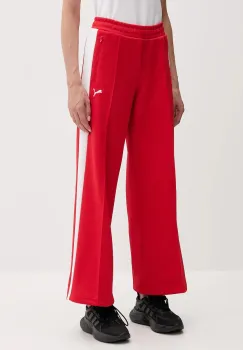 Puma pantaloni de trening culoarea rosu, 629803 imagine