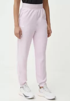 Puma pantaloni de trening culoarea roz, neted, 847093 imagine