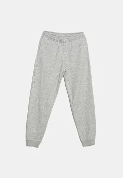 Puma pantaloni de trening din bumbac ESS LOGO LAB Execution Sweatpants TR culoarea gri, cu imprimeu, 685790 imagine