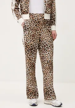 Puma pantaloni de trening femei, culoarea maro, modelator, 632343 imagine