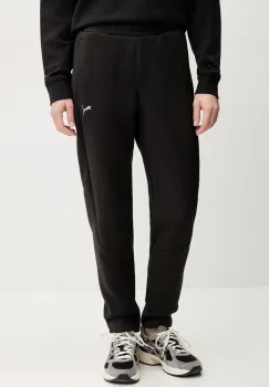 Puma pantaloni de trening femei, culoarea negru, neted, 685051 imagine