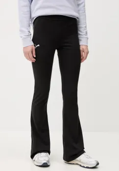 Puma pantaloni de trening femei, culoarea negru, uni, 631542 imagine