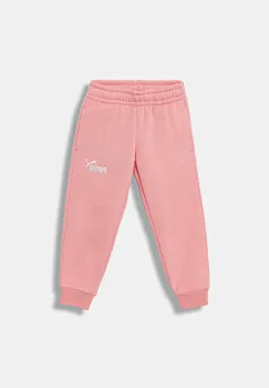 Puma pantaloni de trening pentru copii ESS No. 1 Logo Sweatpants FL PS culoarea roz, cu imprimeu, 684933 imagine