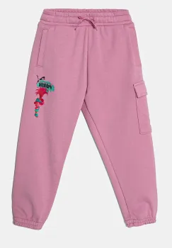 Puma pantaloni de trening pentru copii X TROLLS Cargo Pants TR culoarea roz, cu imprimeu, 627379 imagine