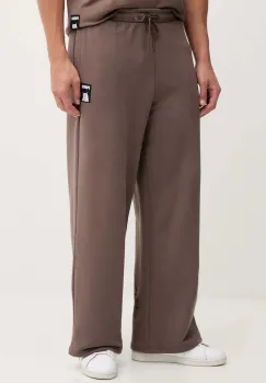 Puma pantaloni de trening PUMA x RIPNDIP culoarea maro, uni, 632416 imagine