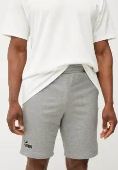 Puma pantaloni scurti barbati, culoarea gri, melanj, 682594 imagine