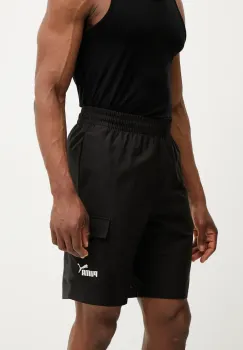 Puma pantaloni scurti barbati, culoarea negru, 682664 imagine