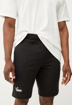 Puma pantaloni scurti barbati, culoarea negru, melanj, 682594 imagine