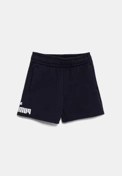 Puma pantaloni scurti copii ESS No. 1 Logo Shorts TR culoarea albastru marin, talie reglabila, 684935 imagine
