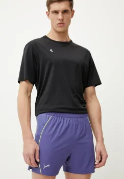 Puma pantaloni scurti de alergare Velocity culoarea violet, 526610 imagine