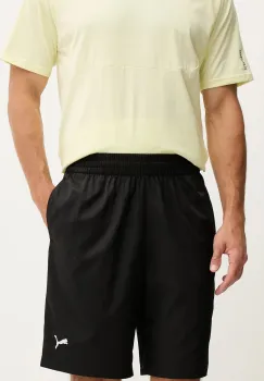 Puma pantaloni scurti de antrenament culoarea negru, 682604 imagine