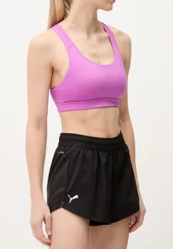 Puma pantaloni scurti de antrenament Train All Day Essentials culoarea negru, neted, high waist, 525903 imagine