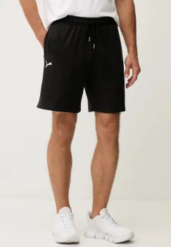 Puma pantaloni scurti din bumbac culoarea negru, 629654 imagine