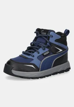 Puma pantofi copii Evolve Trail culoarea bleumarin, 397645 imagine