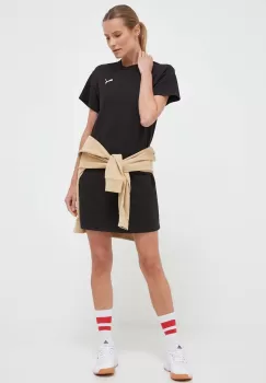 Puma rochie culoarea negru, mini, drept imagine