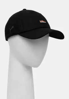 Puma sapca Classics Graphic Dad Cap culoarea negru, cu imprimeu, 025490 imagine