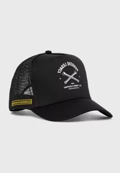 Puma sapca culoarea negru, cu imprimeu imagine