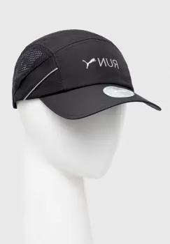 Puma sapca culoarea negru, cu imprimeu imagine