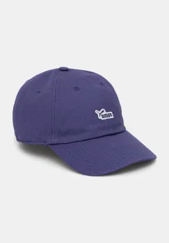 Puma sapca de baseball din bumbac culoarea violet, cu imprimeu, 25997 imagine