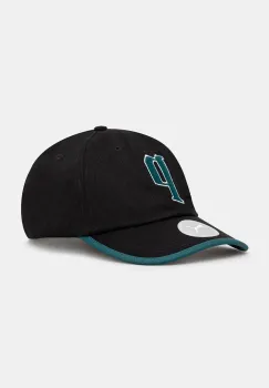 Puma sapca de baseball din bumbac Play Paris Retro Club culoarea negru, cu imprimeu, 025512 imagine