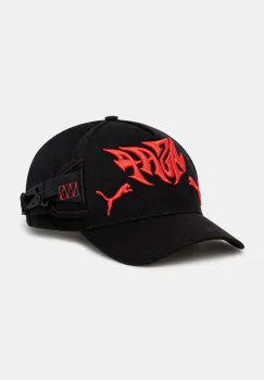 Puma sapca de baseball din bumbac PUMA x A$AP ROCKY culoarea negru, 55010 imagine