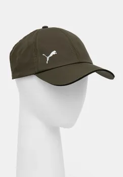 Puma sapca Essentials culoarea verde, neted, 023148 imagine