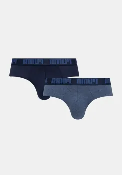Puma slip 2-pack barbati, culoarea albastru marin, 938322 imagine