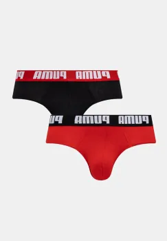 Puma slip 2-pack barbati, culoarea rosu, 938322 imagine