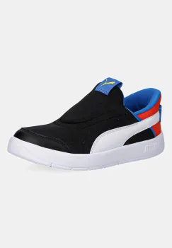 Puma sneakers pentru copii Courtflex v3 SLIPTECH PS culoarea negru, 399734 imagine