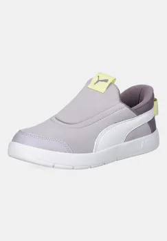 Puma sneakers pentru copii Courtflex v3 SLIPTECH PS culoarea roz, 399734 imagine