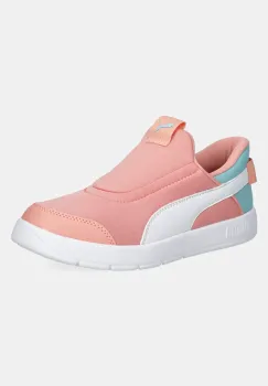 Puma sneakers pentru copii Courtflex v3 SLIPTECH PS culoarea roz, 399734 imagine
