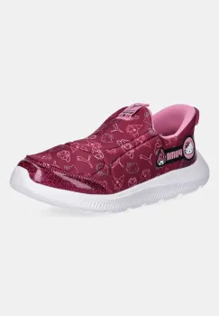 Puma sneakers pentru copii Puma Fun Racer 2 SLIPTECH HK&FR 2 culoarea violet, 403398 imagine
