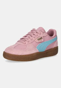 Puma tenisi din piele copii Palermo Moda Jr culoarea roz, 398855 imagine