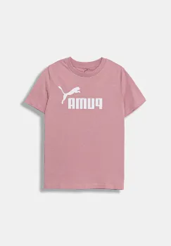 Puma tricou copii ESS No. 1 Logo Tee culoarea negru, 684892 imagine