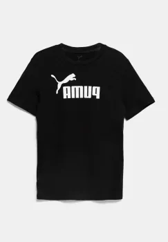 Puma tricou copii ESS No. 1 Logo Tee culoarea negru, 684892 imagine