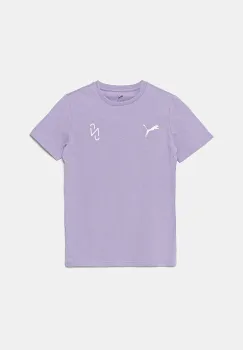 Puma tricou copii Neymar Creativity Tee culoarea violet, cu imprimeu, 660102 imagine