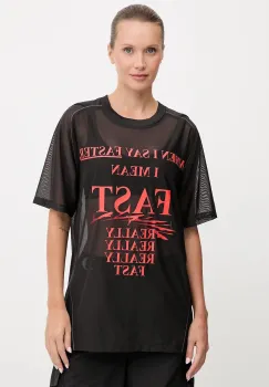 Puma tricou culoarea negru, cu imprimeu, 632505 imagine