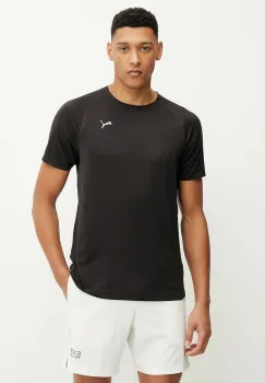 Puma tricou culoarea negru, uni, 526629 imagine