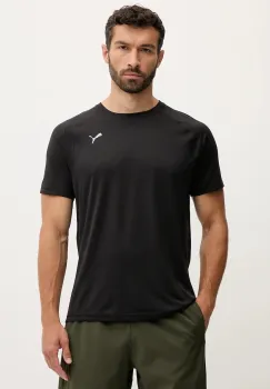 Puma tricou de antrenament culoarea negru, cu imprimeu, 526600 imagine
