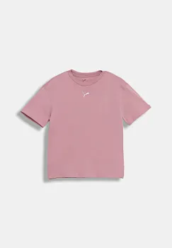Puma tricou de bumbac pentru copii ESS Boxy Tee G culoarea roz, 685131 imagine