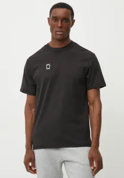 Puma tricou din bumbac barbati, culoarea negru, cu imprimeu, 630514 imagine