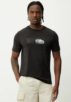 Puma tricou din bumbac BMW MMS CAR culoarea negru, cu imprimeu, 630624 imagine