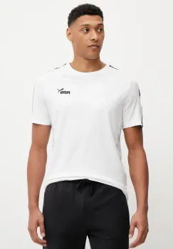 Puma tricou din bumbac culoarea alb, cu imprimeu, 684674 imagine