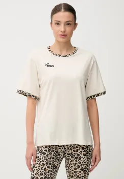 Puma tricou din bumbac culoarea bej, 688082 imagine