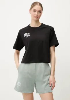 Puma tricou din bumbac culoarea negru, 685030 imagine